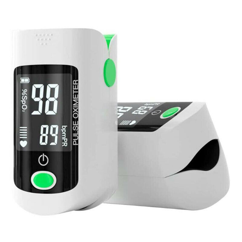 Finger Pulse Oximeter Blood Oxygen Saturation Heart Rate Measuring SpO2 Monitor