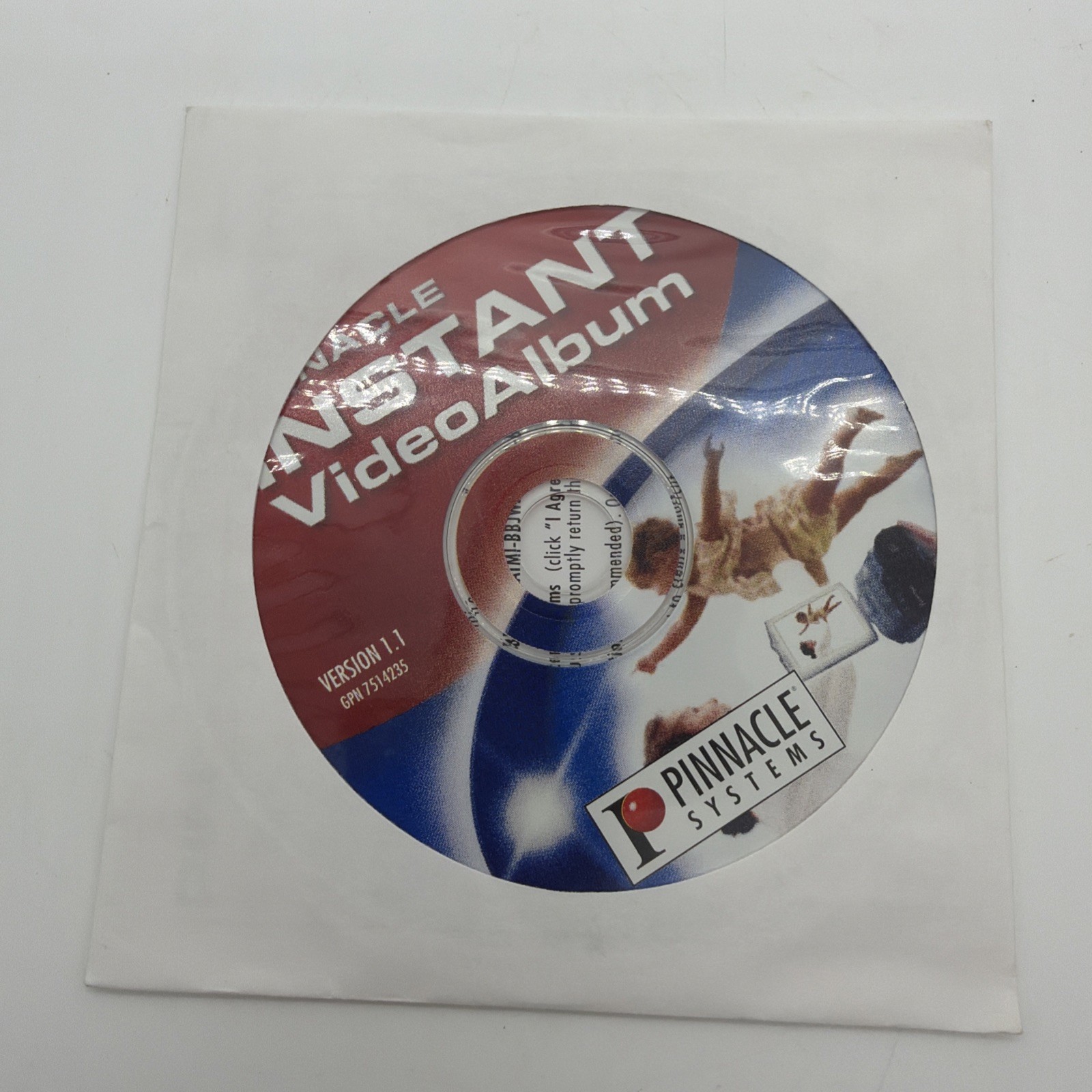 Pinnacle Instant Photo Album Version 1.31 CD Rom Software