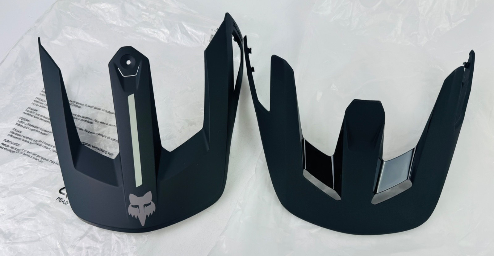 Fox Racing Helmet Visors Bundle 31882-564-M &32596-296-S