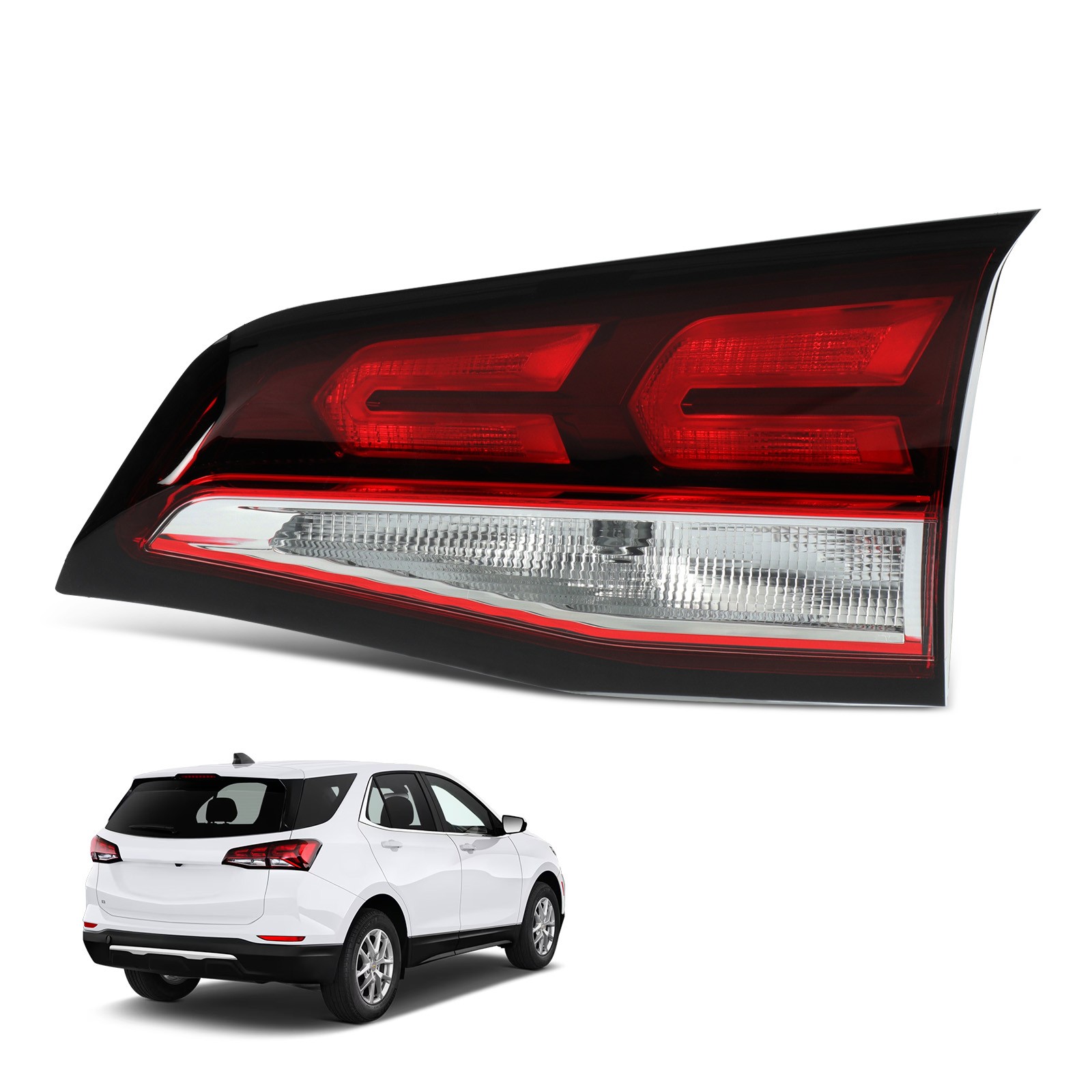 Halogen Tail Light Inner For 2022-2024 Chevy Equinox  w/ Bulbs Right Passenger