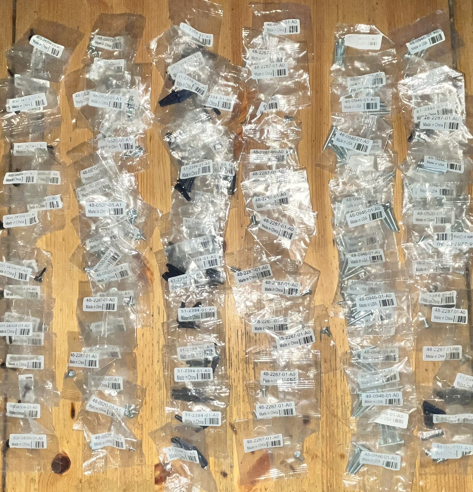 Lot (113) Cisco Hardware Packets - Mounting Screws - Anchors - Read Description