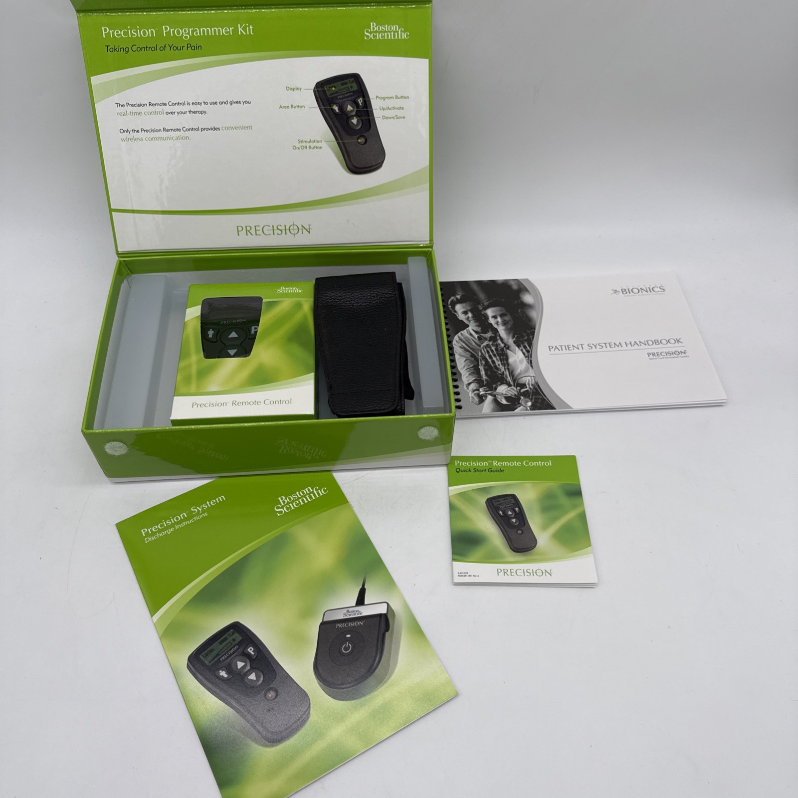 Boston Scientific Precision Programmer Kit Remote Control SC-5210 w/ Belt Clip