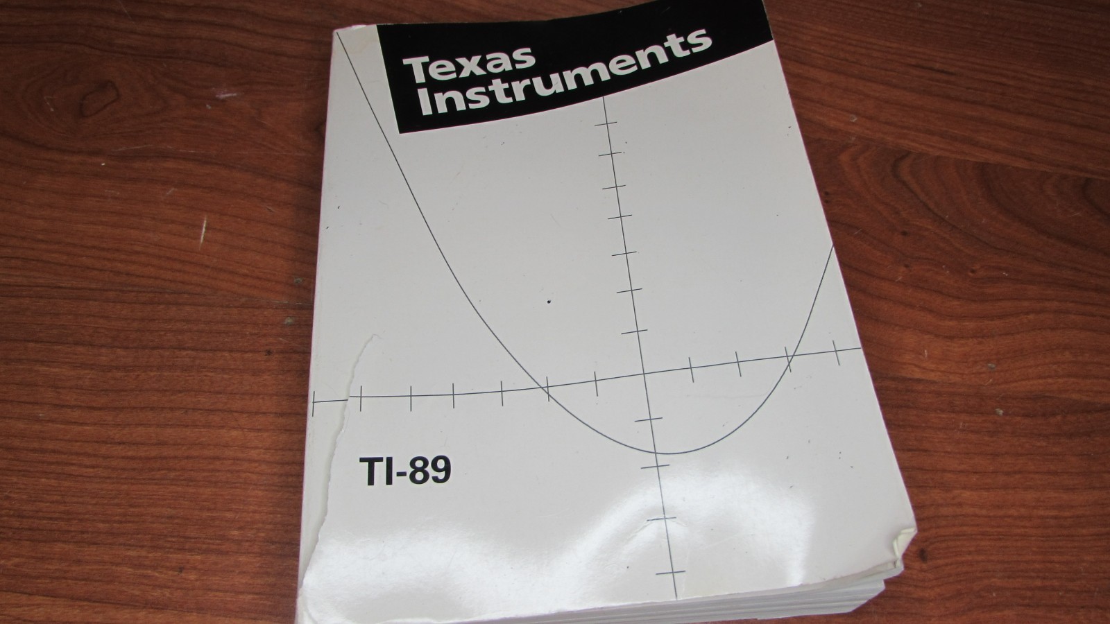 Vintage 1998 Texas Instruments TI-89 User's Manual Guidebook instructions