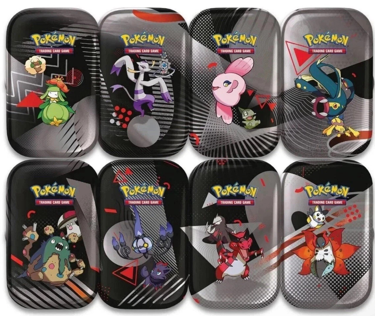 Pokemon Black Bolt & White Flare Unova Mini Tin Sealed - (Multiple Arts)