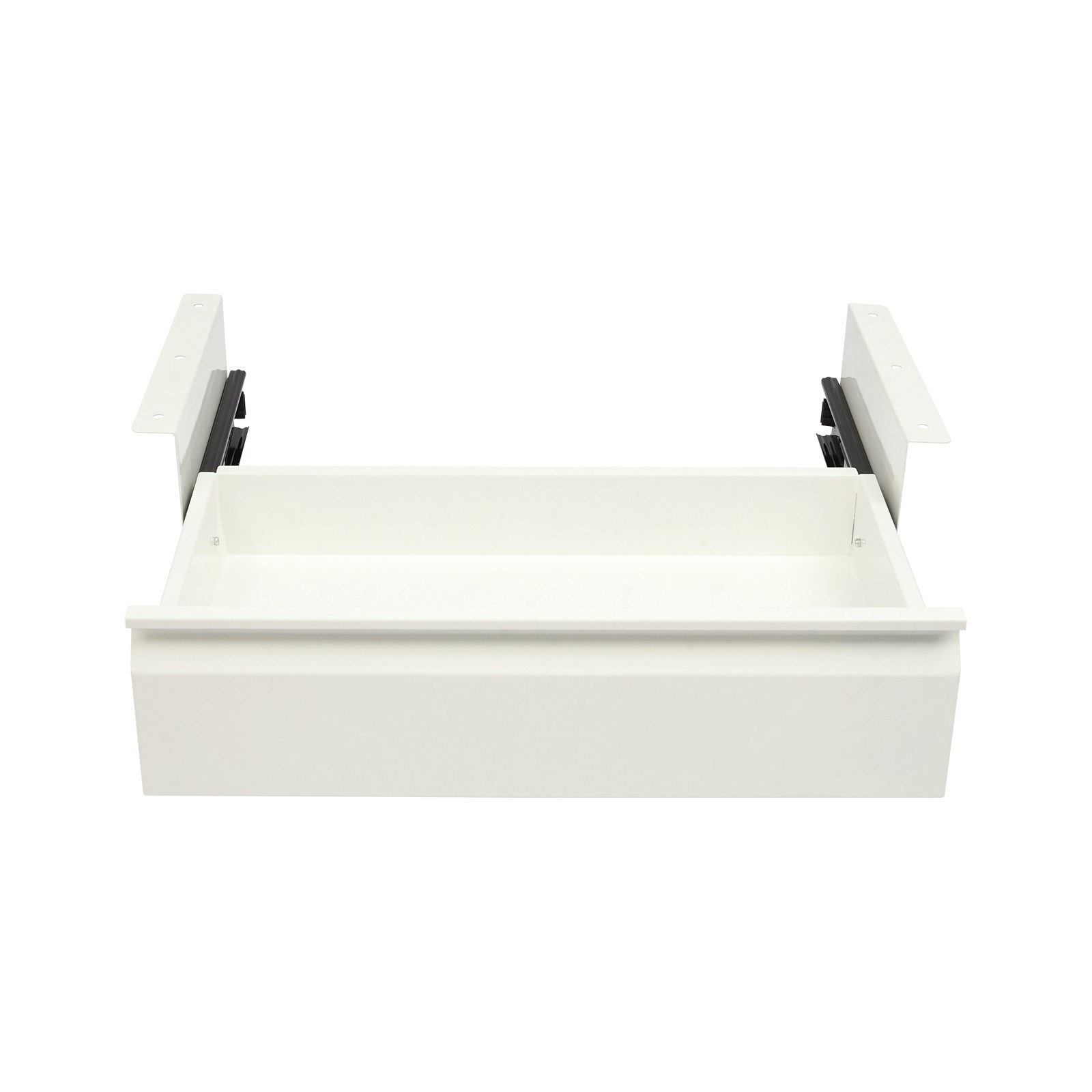 Under Desk Mounted Sliding Pull-out Drawer, Storage Organizer, Pull-out Drawer