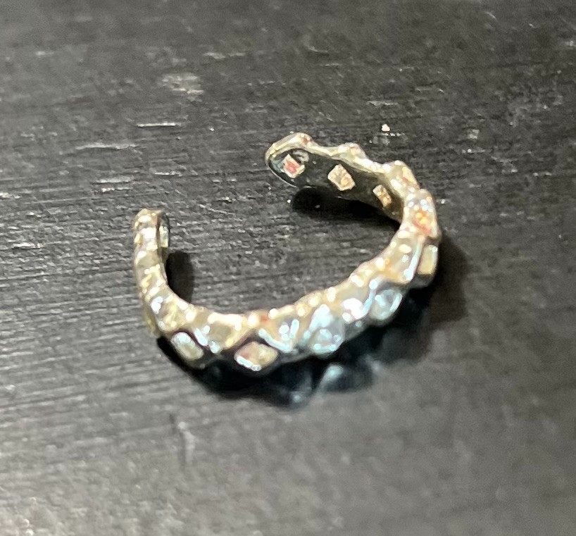 silver toe ring