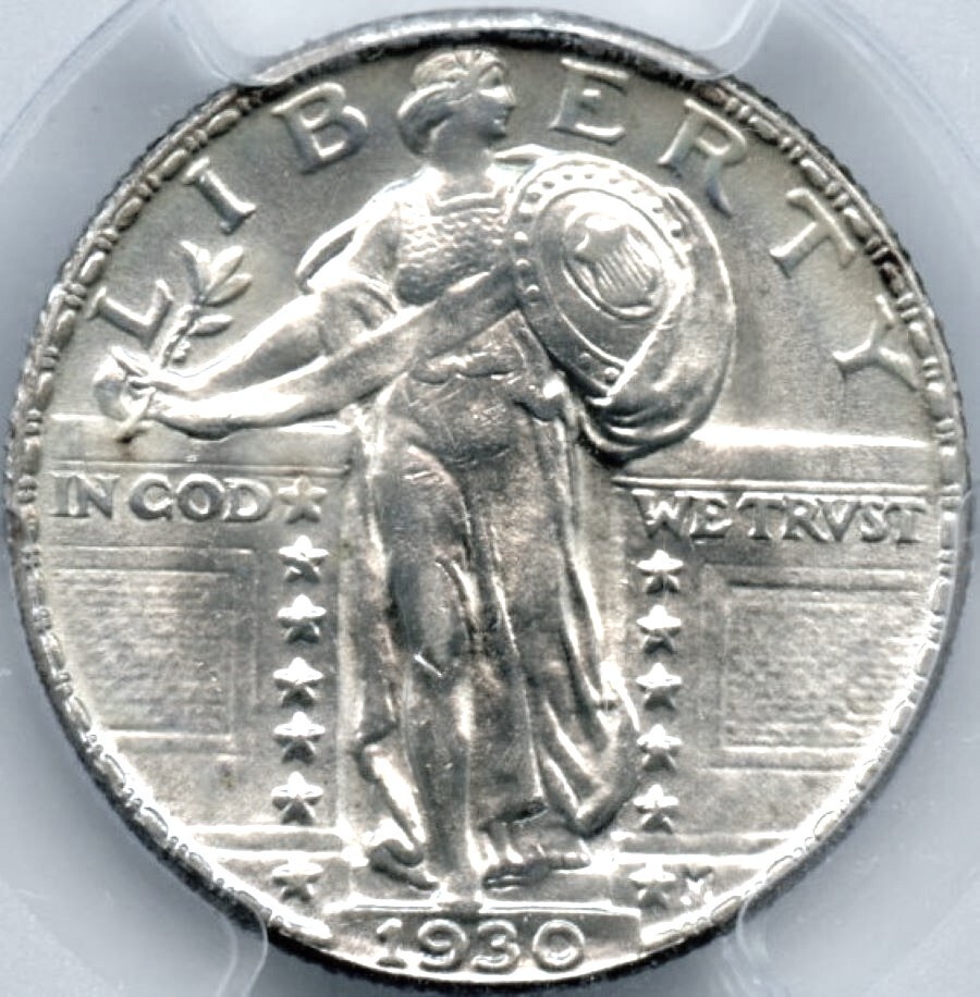 1930 Standing Liberty Quarter, PCGS MS64FH