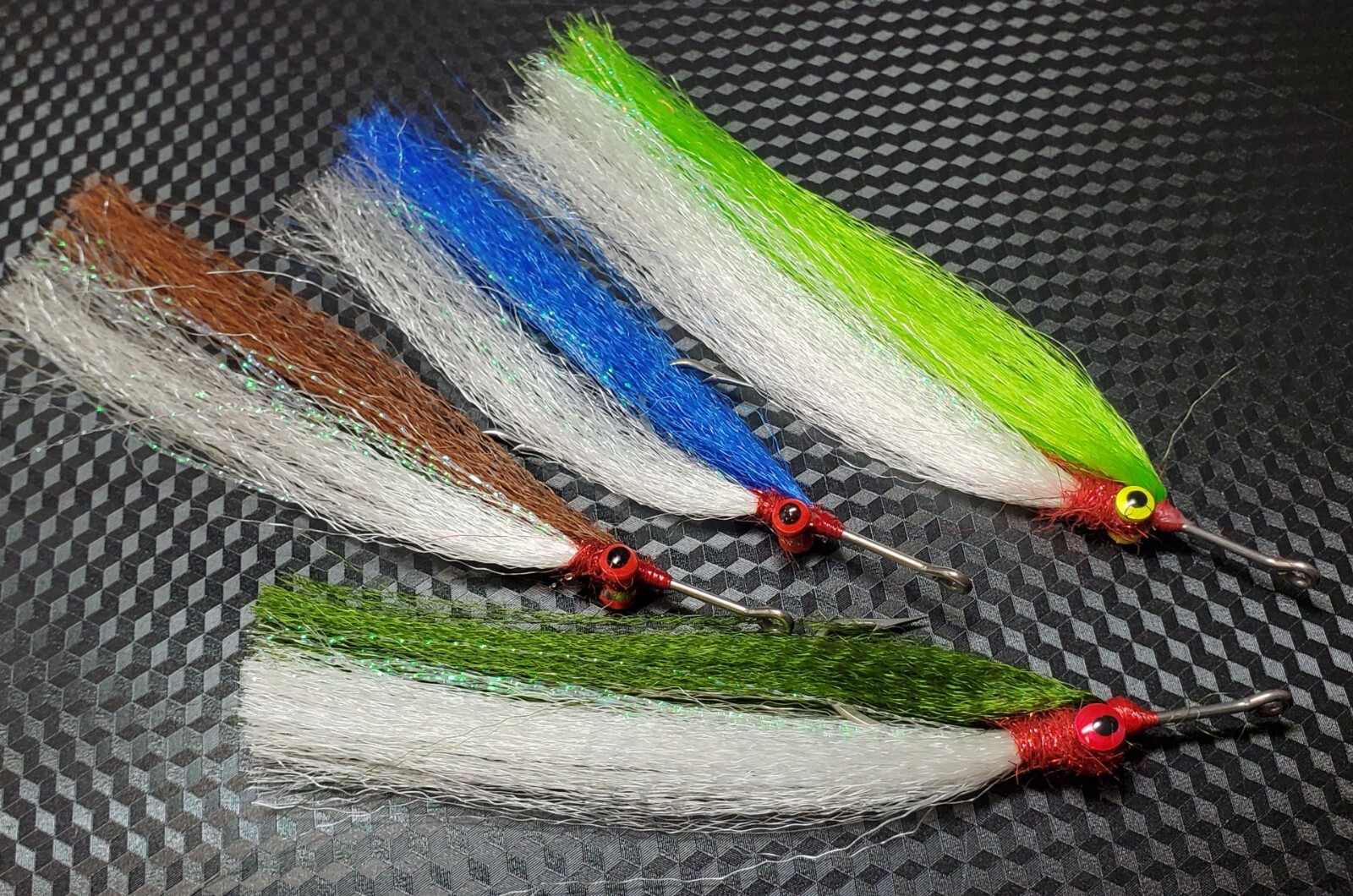 3 Ken's Indestructible Salt Water Clouser Minnow, Clouser Minnow, CLOSEOUT!