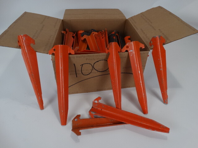 U.S. Military USED Aluminum Arctic Tent Stakes (100 pack)