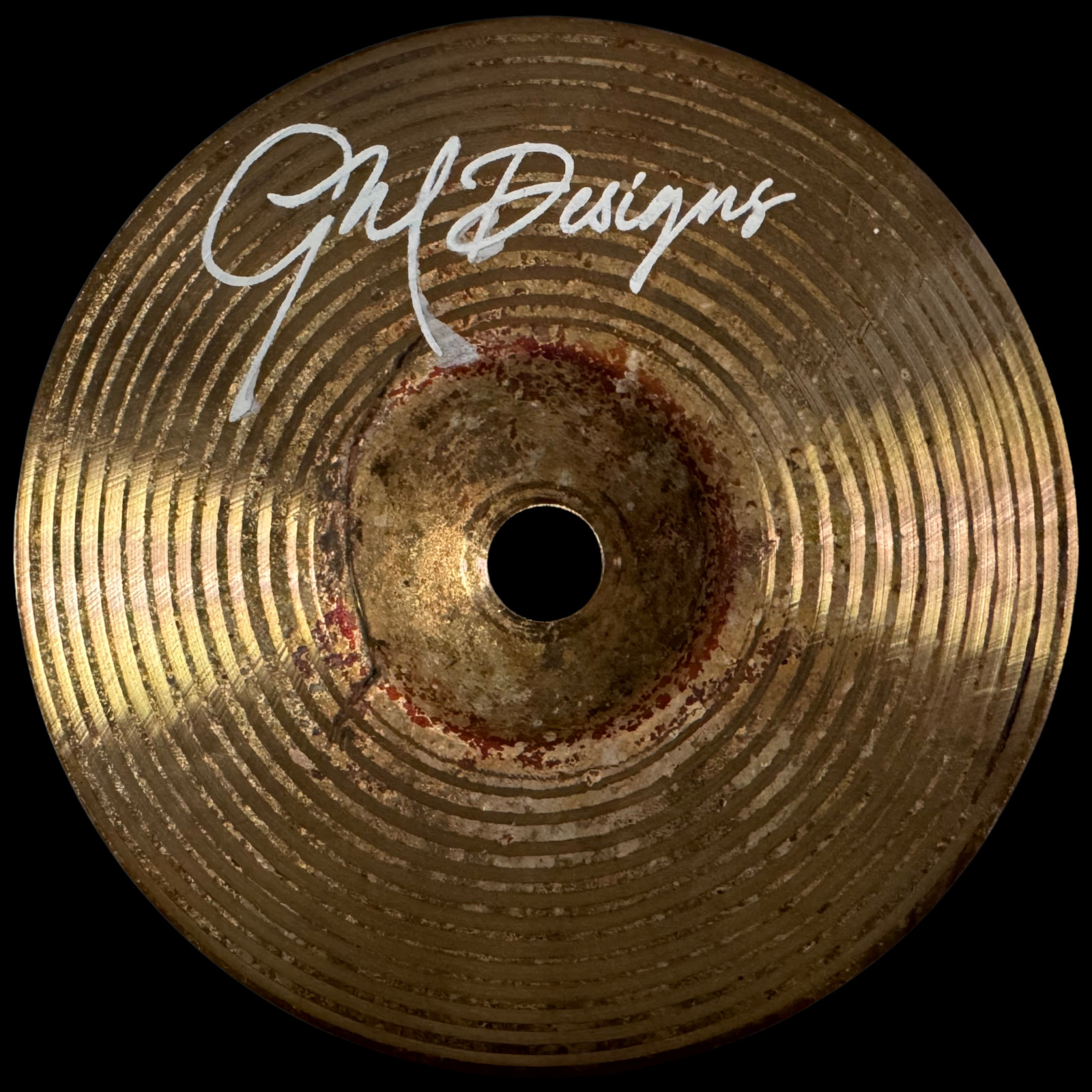 5" GM Designs Small Bell HEAVY Disc (Single) - Bold, Crisp Bell!
