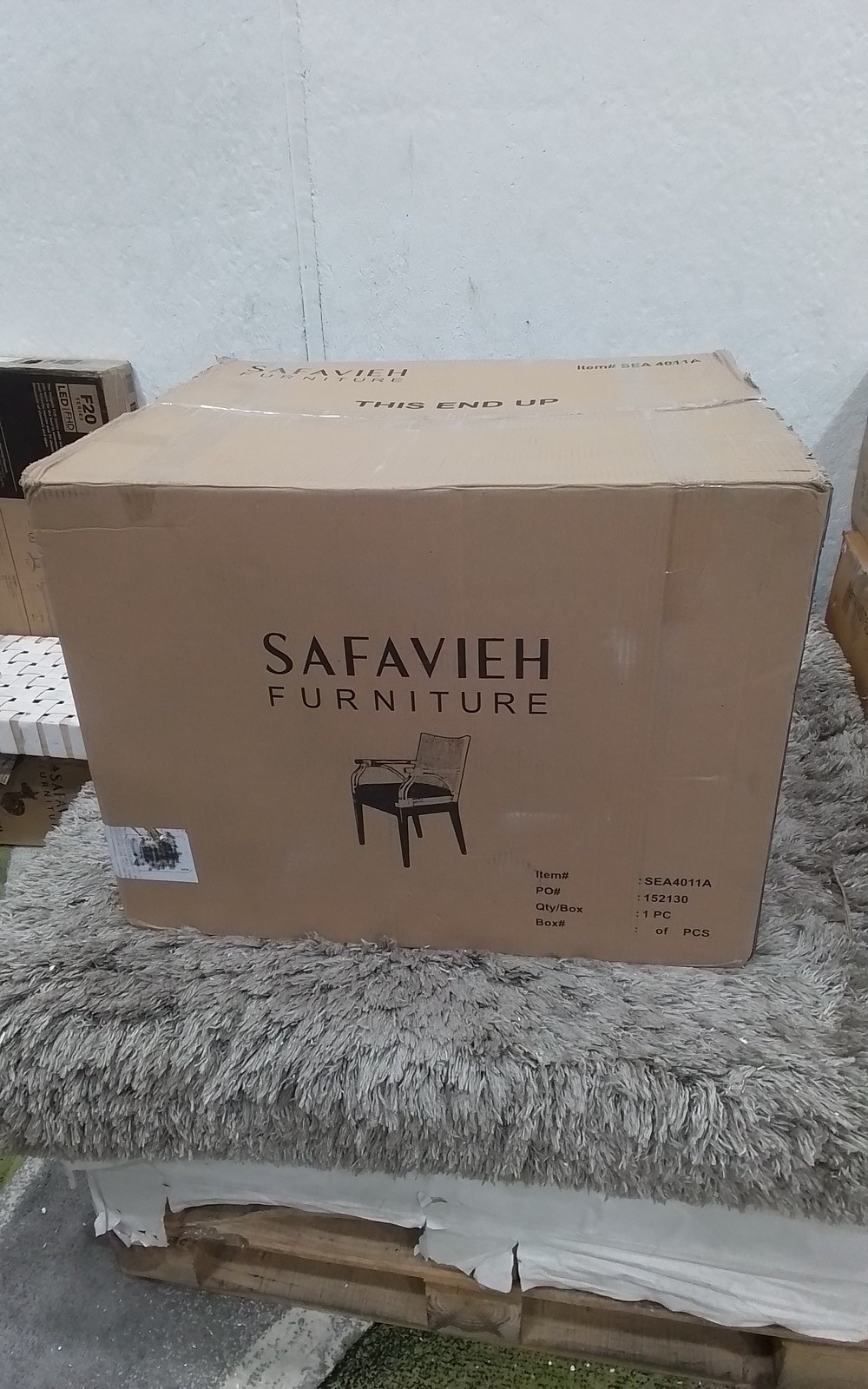 Safavieh GIANNI ARM CHAIR, Reduced Price 2172772560 SEA4011A