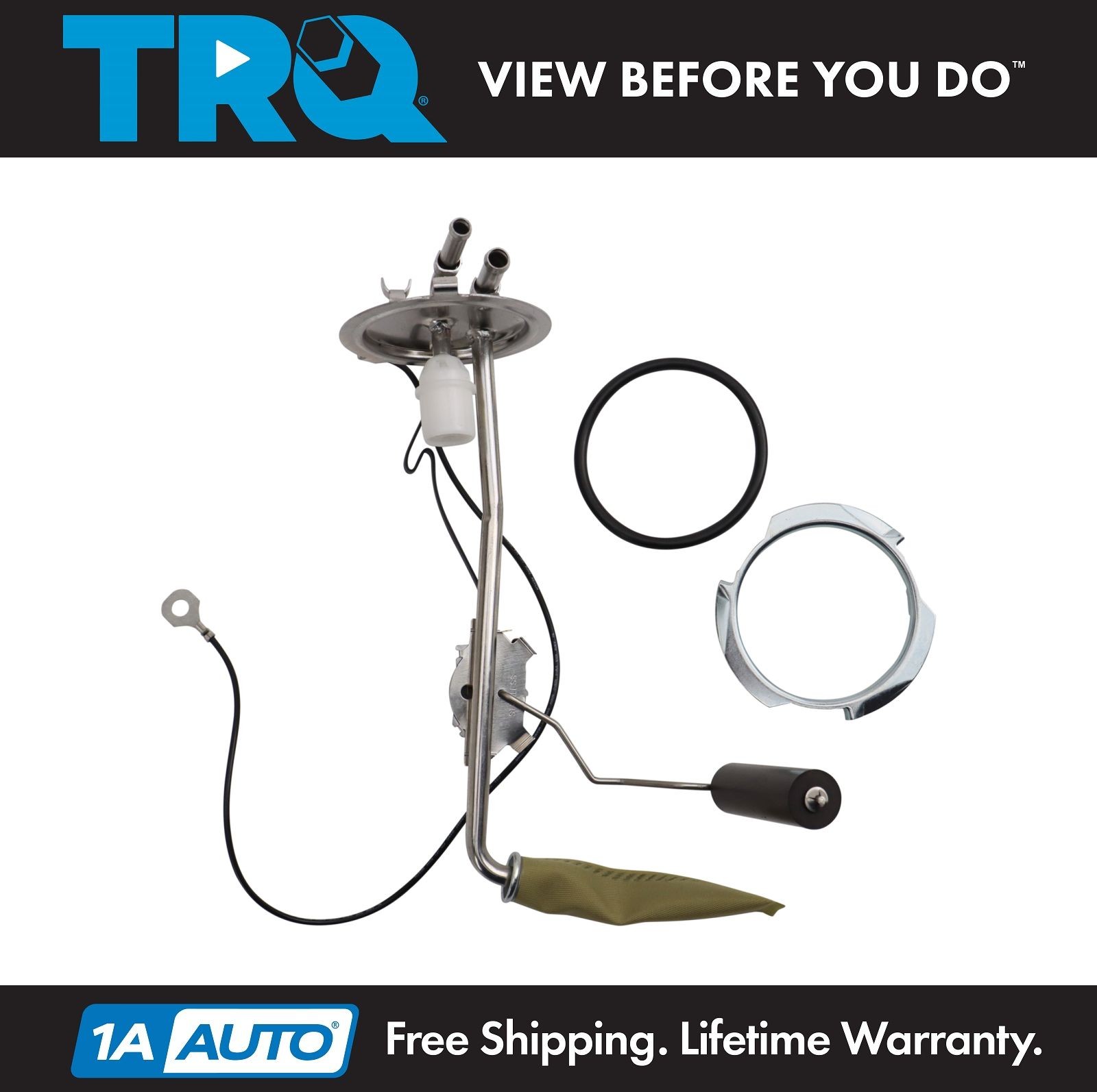 TRQ Fuel Tank Sending Unit Driver 2 Outlet for Chevy GMC 1500 Pickup Truck C/K