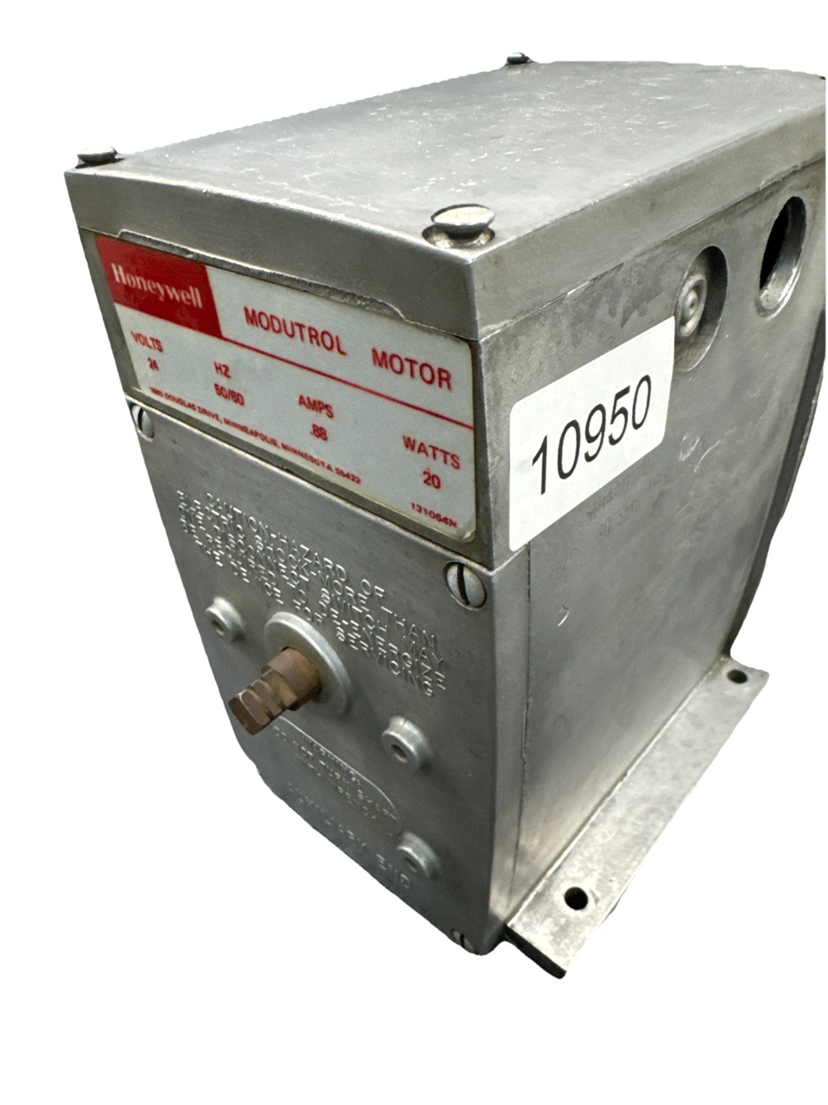 Honeywell Modutrol Motor M944D 1017 24v AC 90 deg 30 sec 160 deg 1 min W/Aux