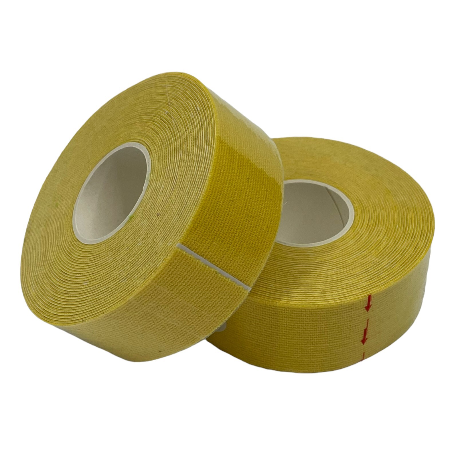 2x Rolls of Bowling Thumb Protection Tape 1" x 16.4' Yellow