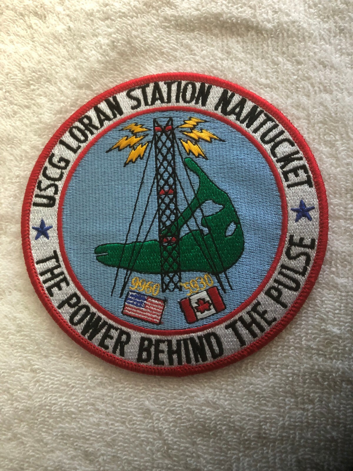 U.S. COAST GUARD / USCG LORAN STATION NANTUCKET .... NICE ...... X