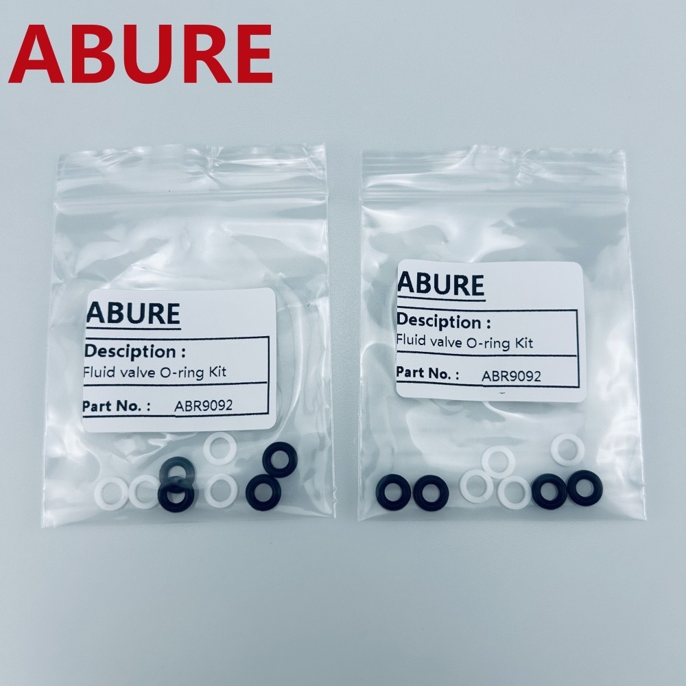 2 packs ABR9092 Fluid valve O-ring Kit for ABURE A11 Spray Gun