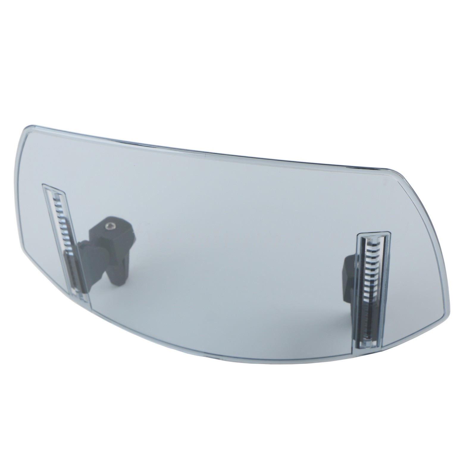 Adjustable Clip-On Windshield Extension Spoiler Windscreen Deflector Motorcycle