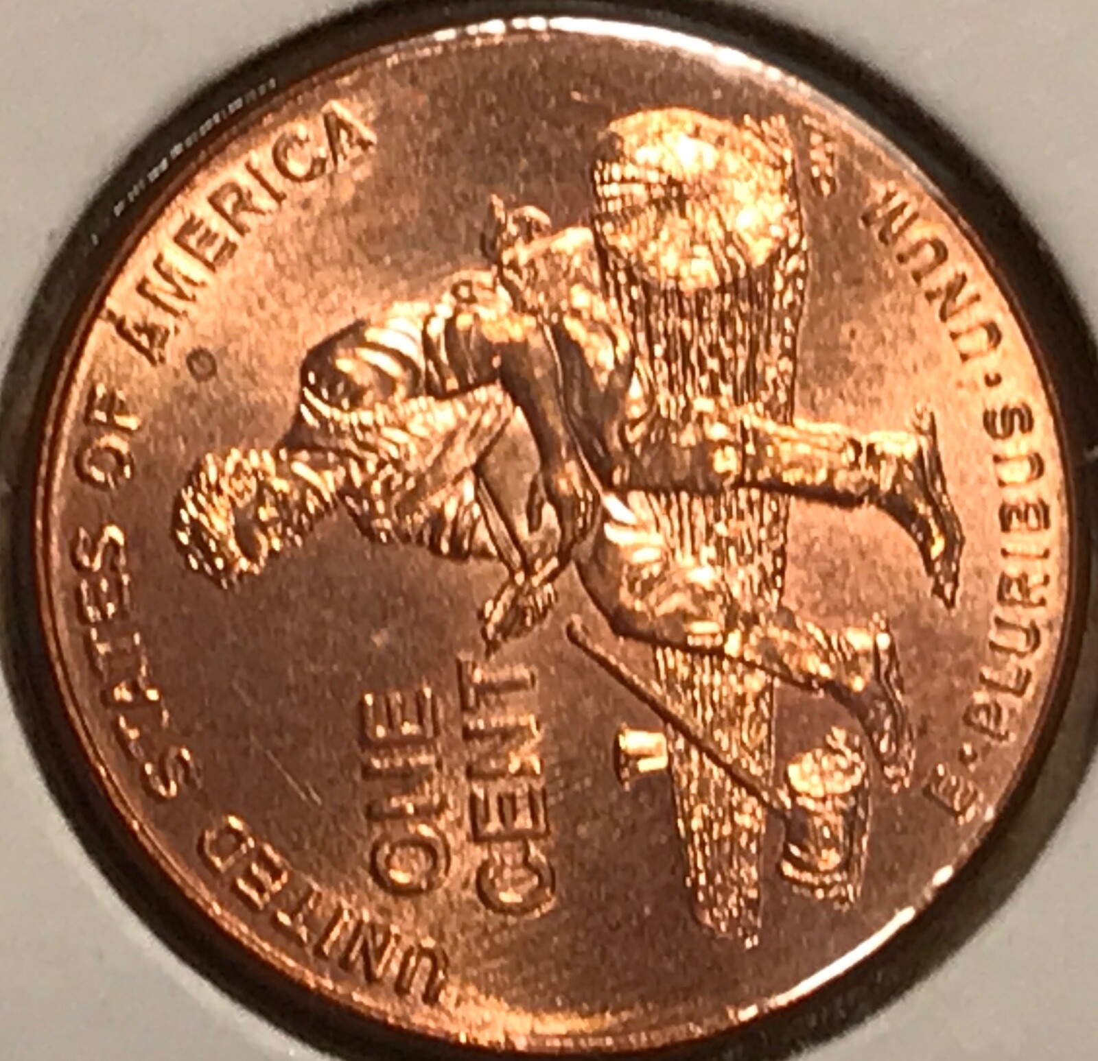 2009 Lincoln bicentennial Cent Formative Years Uncirculated