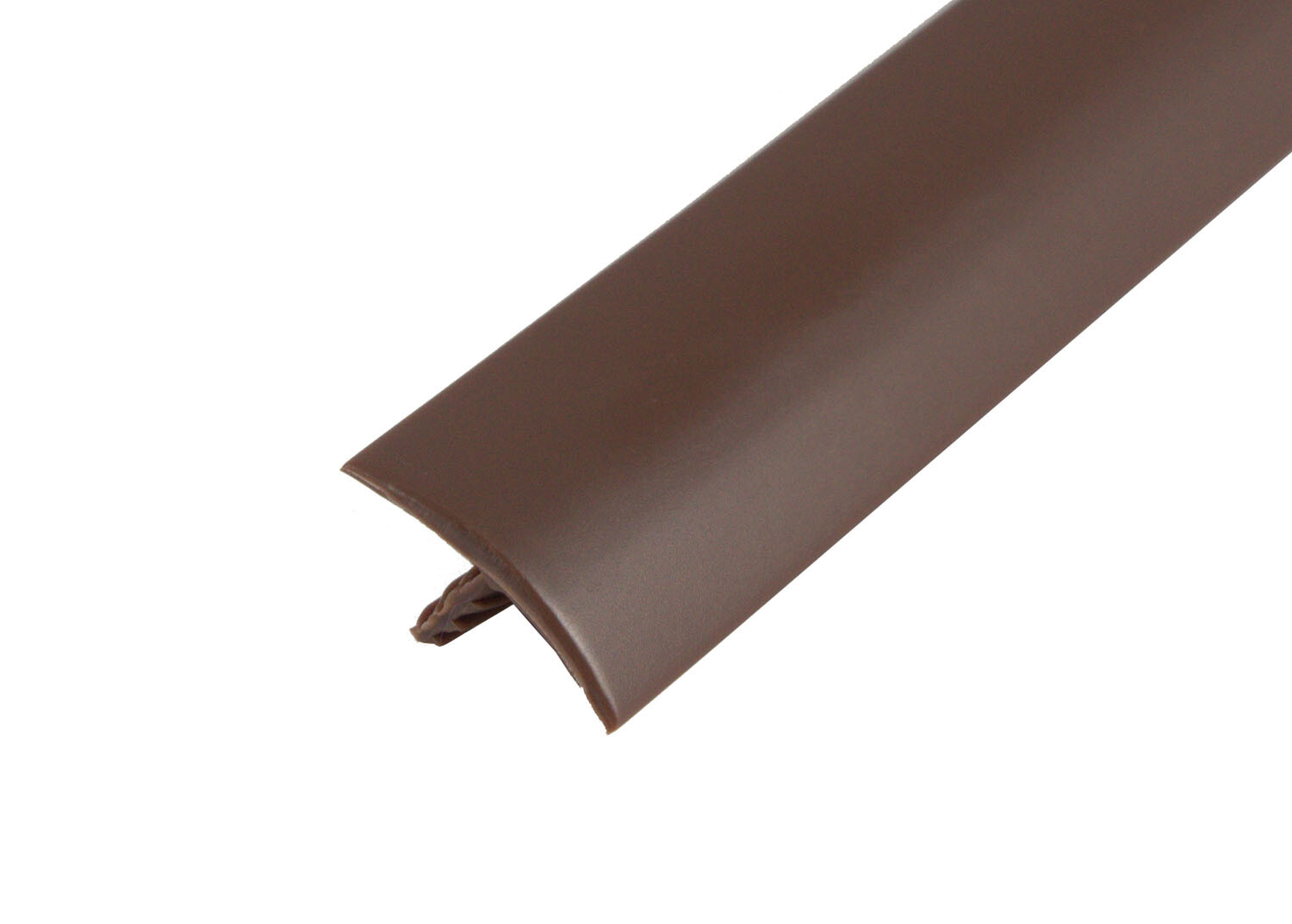 20ft Roll of 5/8" Brown Plastic T-Molding for Arcade Game, MAME Cabinet, Tables