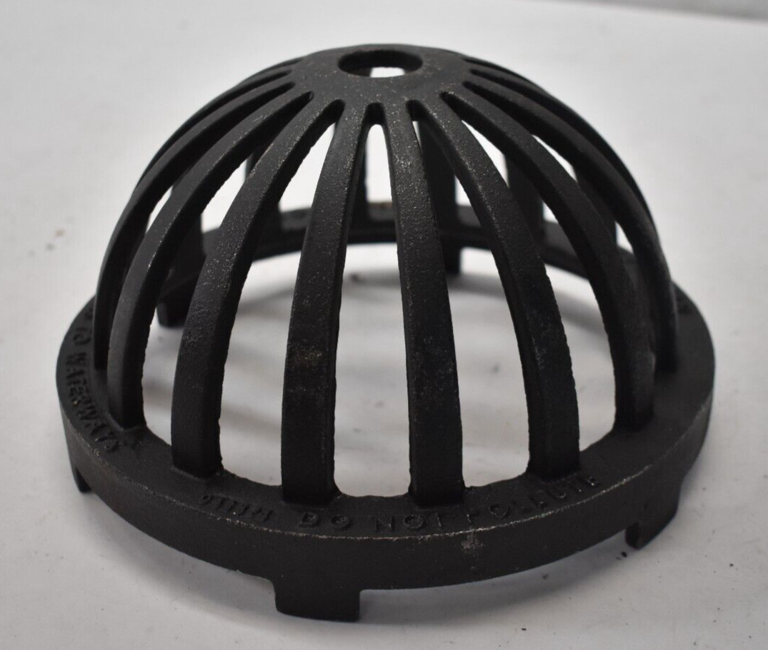 Waterway Drain Grate 041324 Ductile Iron Black Outdoor Metal Tool Unit