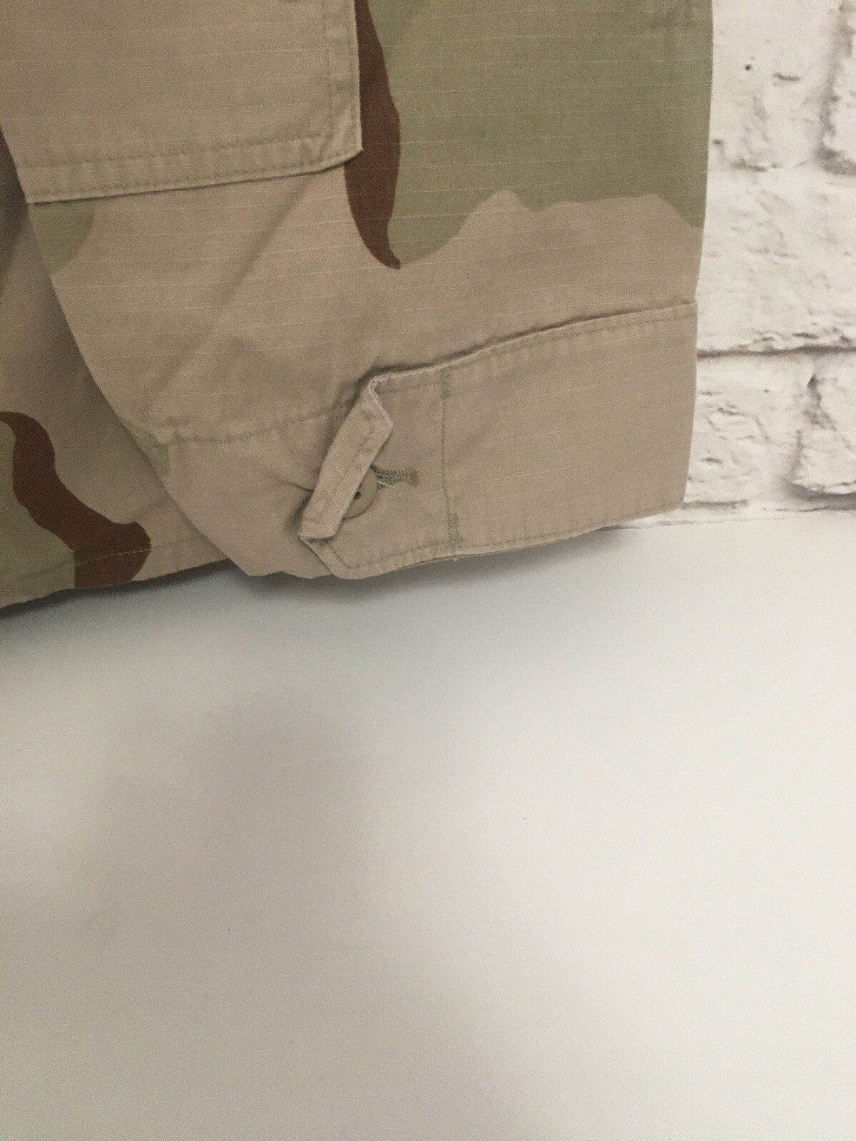 USAF Air Force Desert Camo Coat Jacket Air Combat Command Patches Size Medium