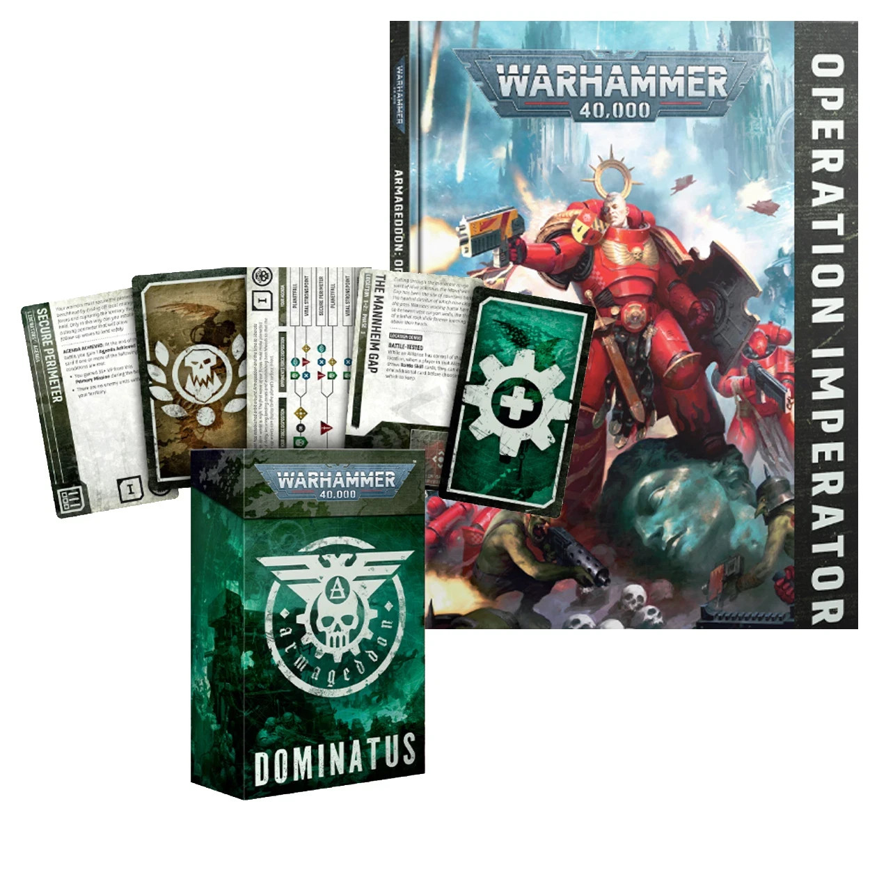 Warhammer 40k Armageddon: Imperator, Rules, Dominatus, Chapter Approved Bundle!