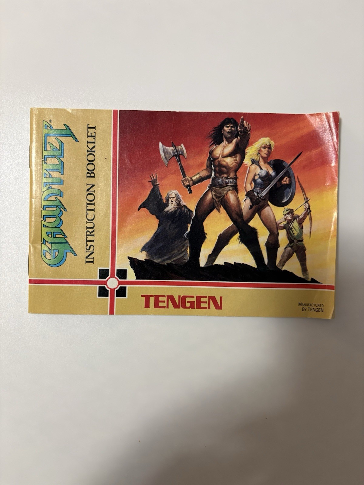 NES Gauntlet CIB Nintendo Tengen Complete
