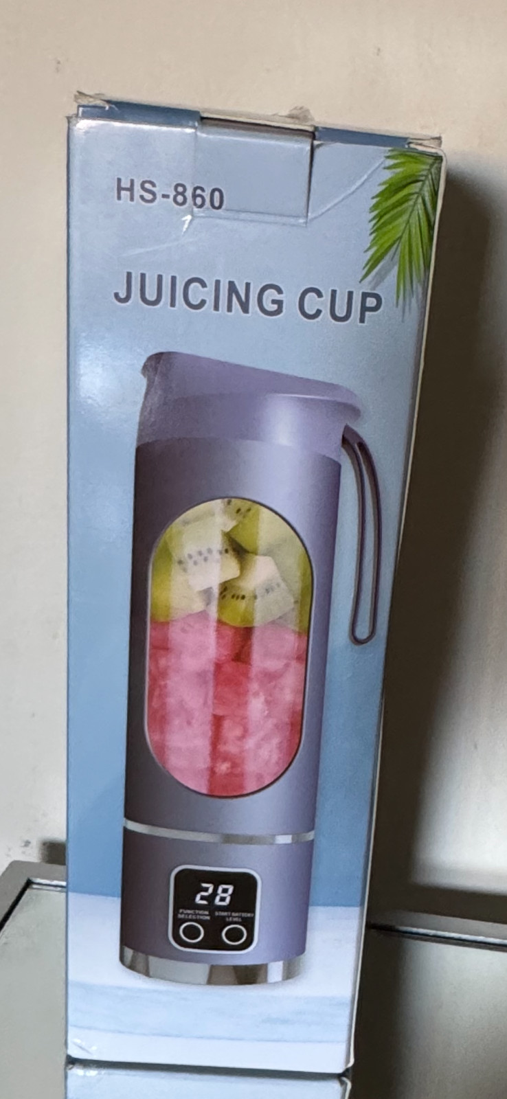 HS-860 Portable Juicing Cup USB Rechargeable Blender Smoothie Maker