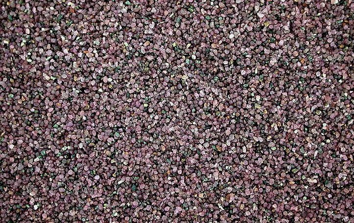 One Ounce Natural No Dye Natural Rhodolite Garnet Inlay Powder Pieces 2mm & Less