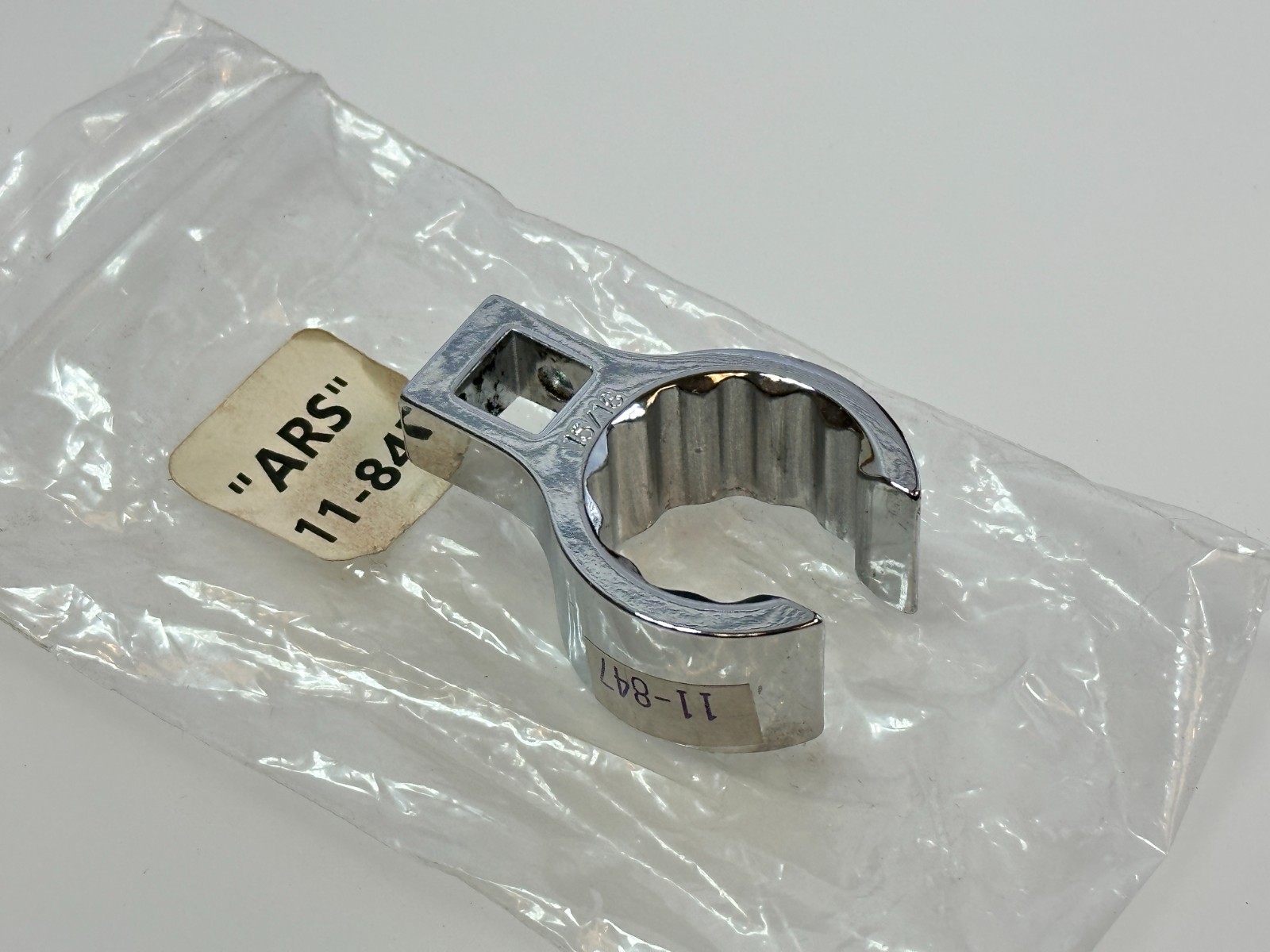 NOS Armstrong Tools USA 11-847 15/16” SAE Flare Nut Crowfoot Wrench, 3/8” Drive