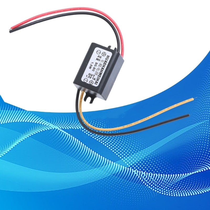 Car Power Converter DC5V to 1.5V1A Step-down Voltage Regulator Module for Toy