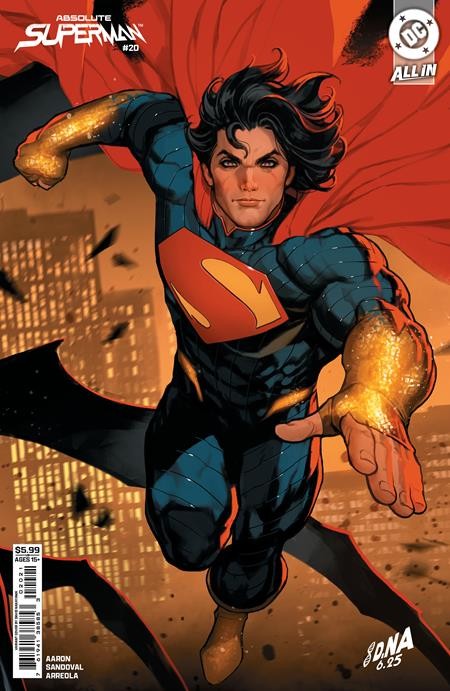 ABSOLUTE SUPERMAN #20 CVR B DAVID NAKAYAMA CARD STOCK VAR 6/24/26 DC COMICS