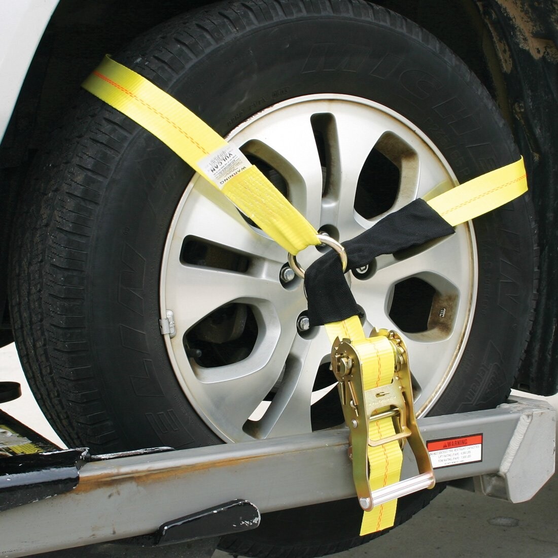 VULCAN Economy Car Tie Down Kit (Flat Hook)