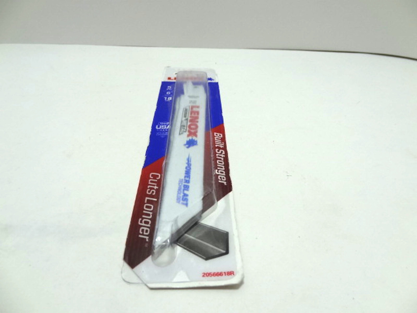 Lenox Lazer 6 " Bi-Metal Reciprocating Saw Blade 18 TPI 5 pk USA Made 6118R