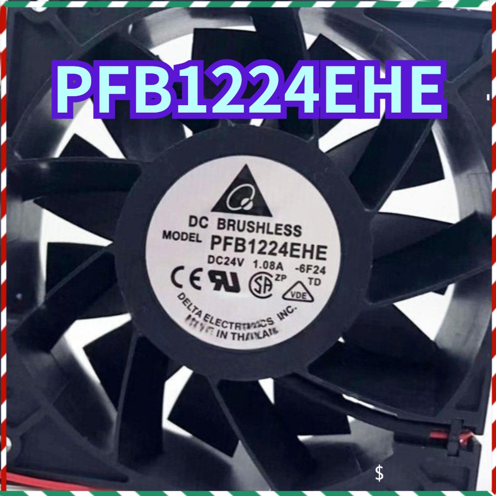 1PCS NEW Delta PFB1224EHE Cooling Fan 12CM 12038 24V 1.08A Fast Delivery