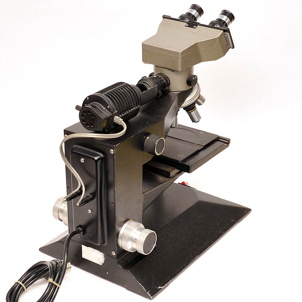 Vintage Olympus BH Compound Microscope With Vertical Illuminator and Full Optics