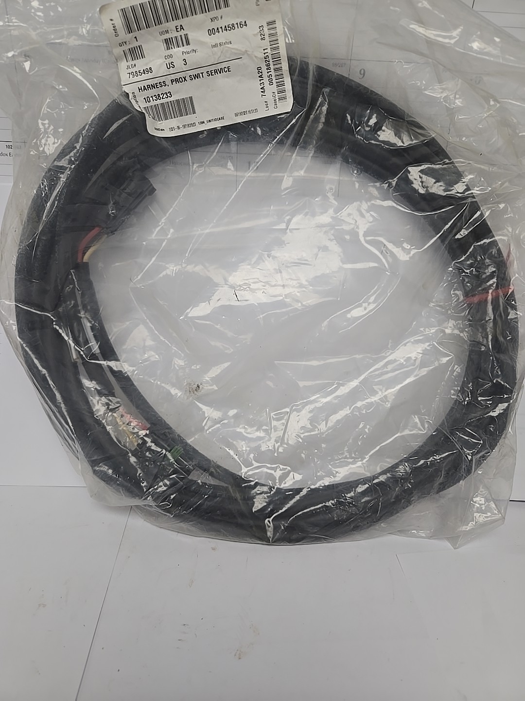 JLG Part # 10138233 Harness Prox Swit Service New In bag