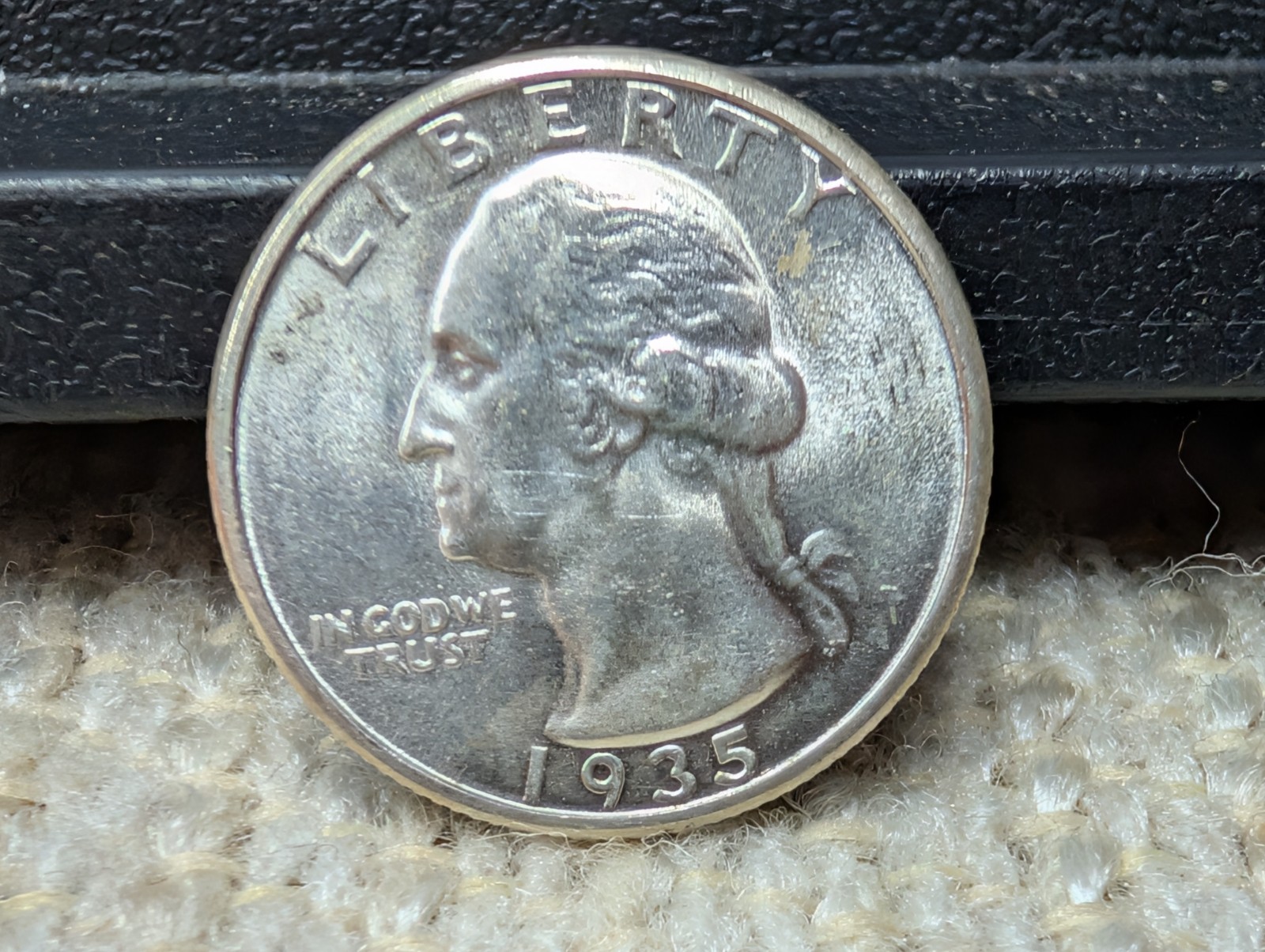1935 P Gem BU Silver Washington Quarters 25c 250856