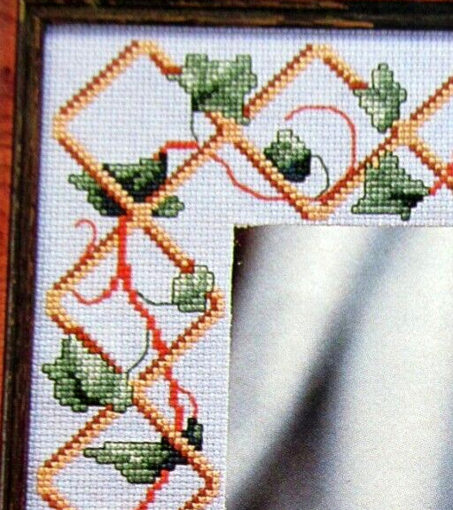 One Generation Shall Praise God To Another Ivy Trellis CROSS STITCH PATTERNS