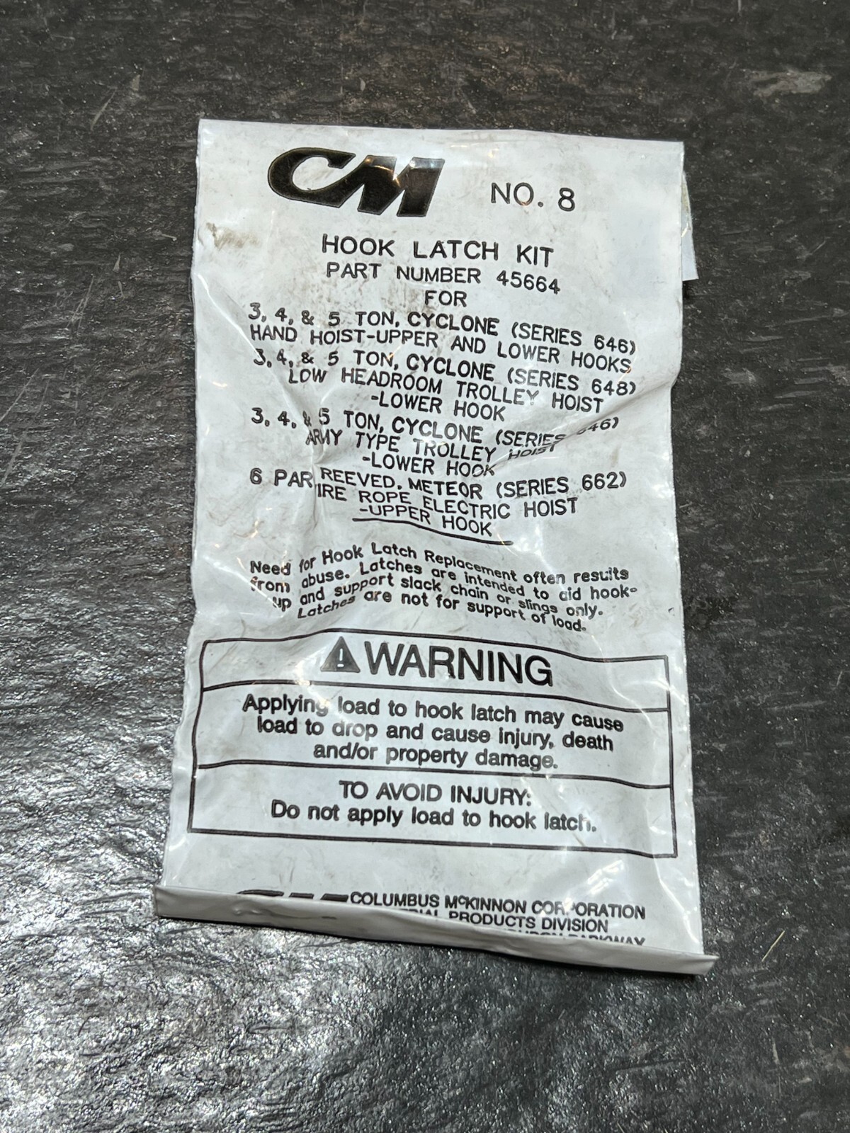 cm 45664 kit nos poor packaging