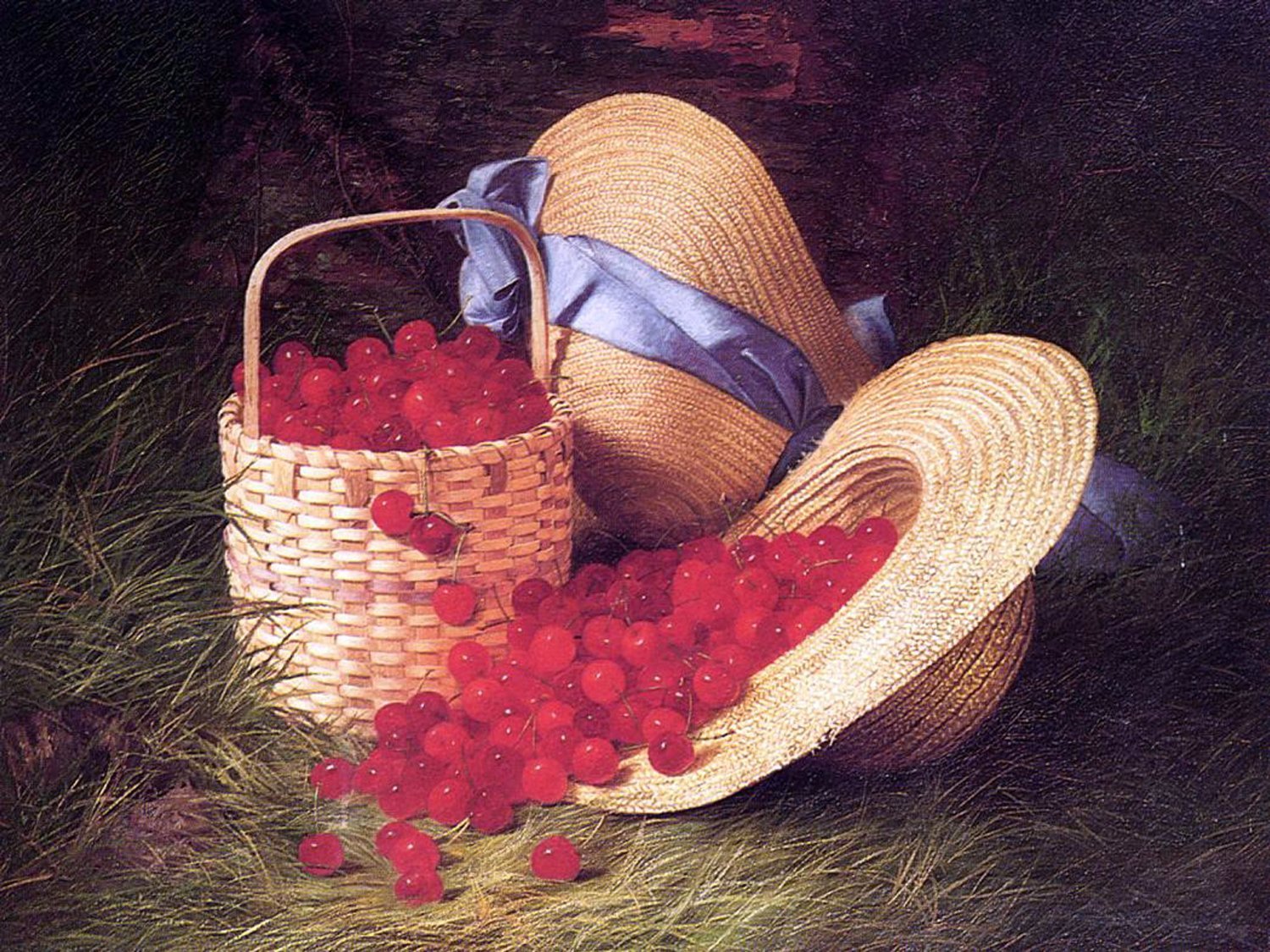 Harvest cherry Accent Tile Mural Kitchen Bathroom Wall Backsplash 8x6