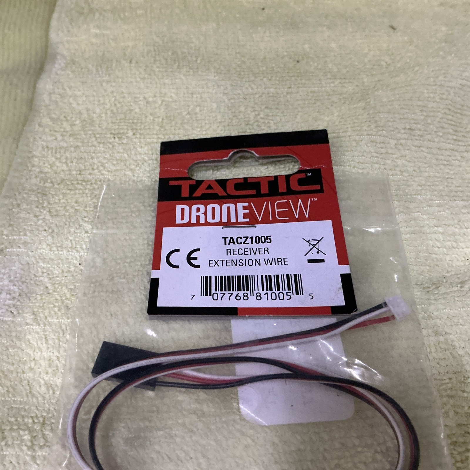 Tactic DRONE VIEW ~ TACZ1005 ~ RECEIVER EXTENSION WIRE ~ NOS