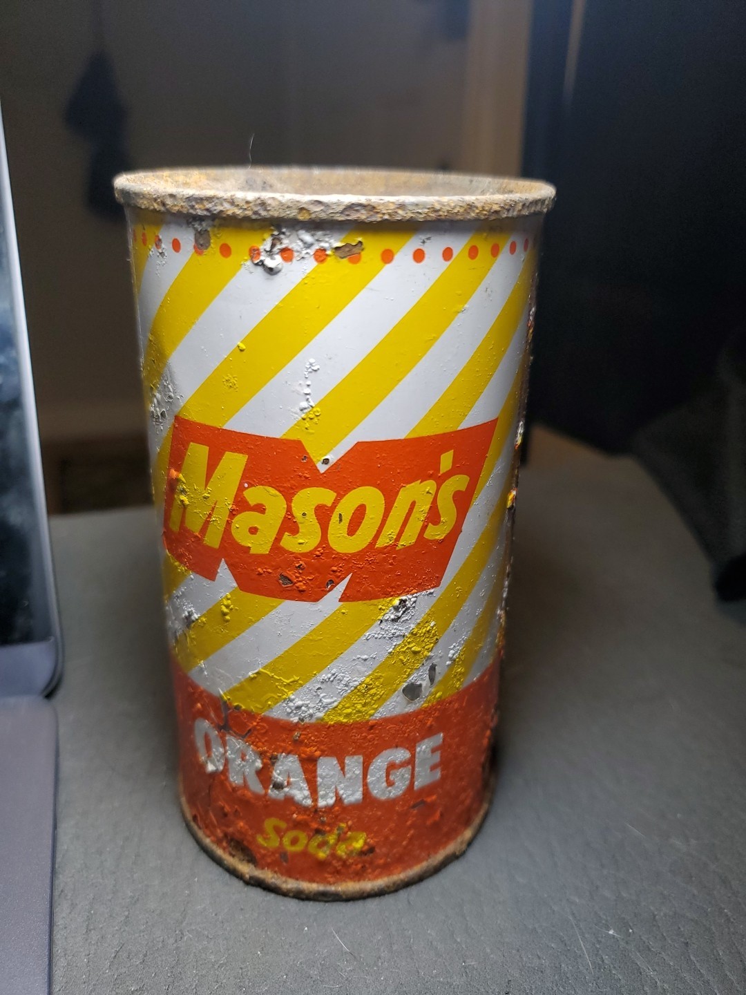 MASON'S  Orange Flat Top Pre-zip