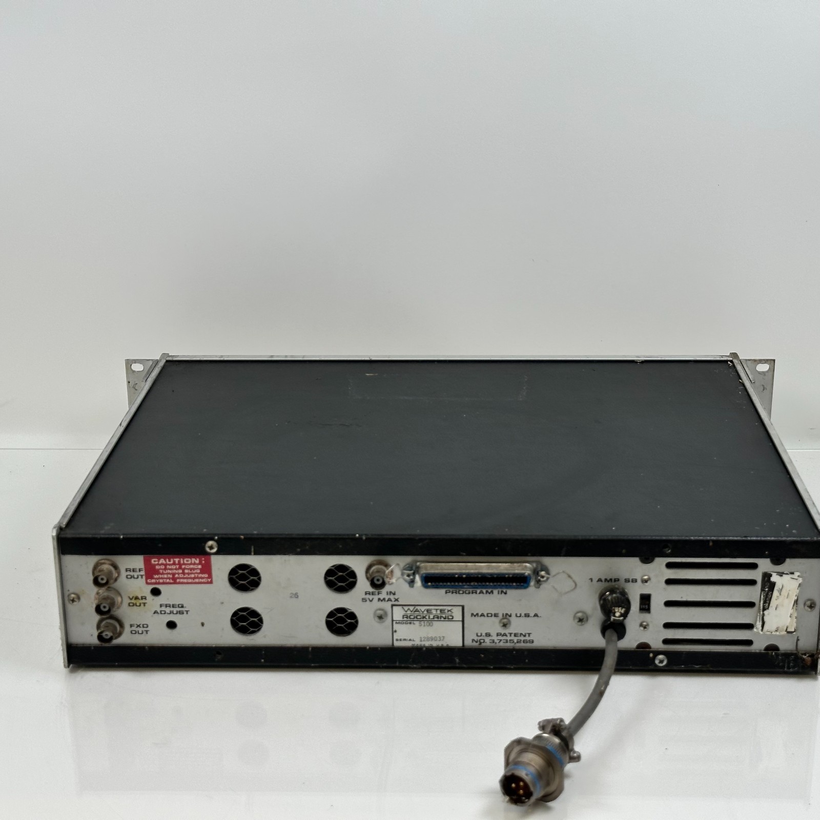 Wavetek Rockland 5100 DC-2MHz Programable Frequency Synthesizer