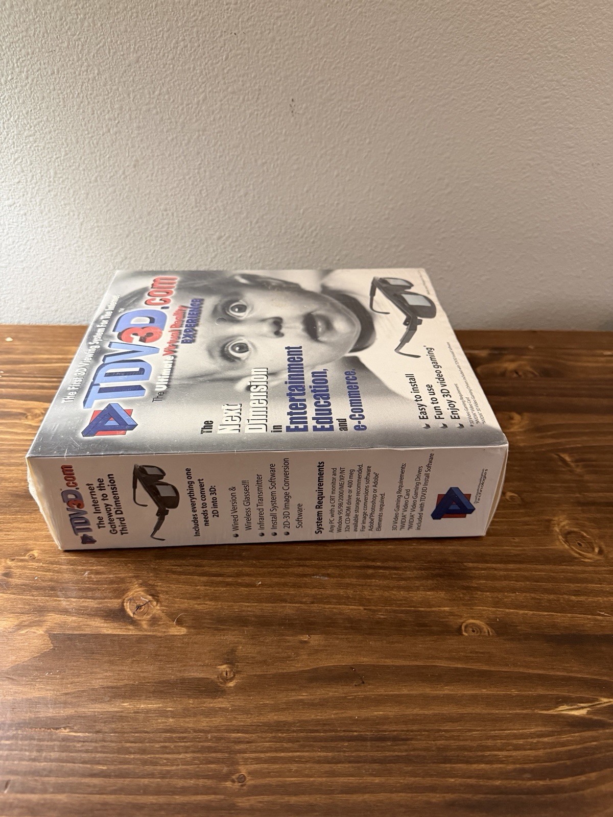 VINTAGE TDV3D.COM 3D VIEWING SYSTEM NEW SEALED