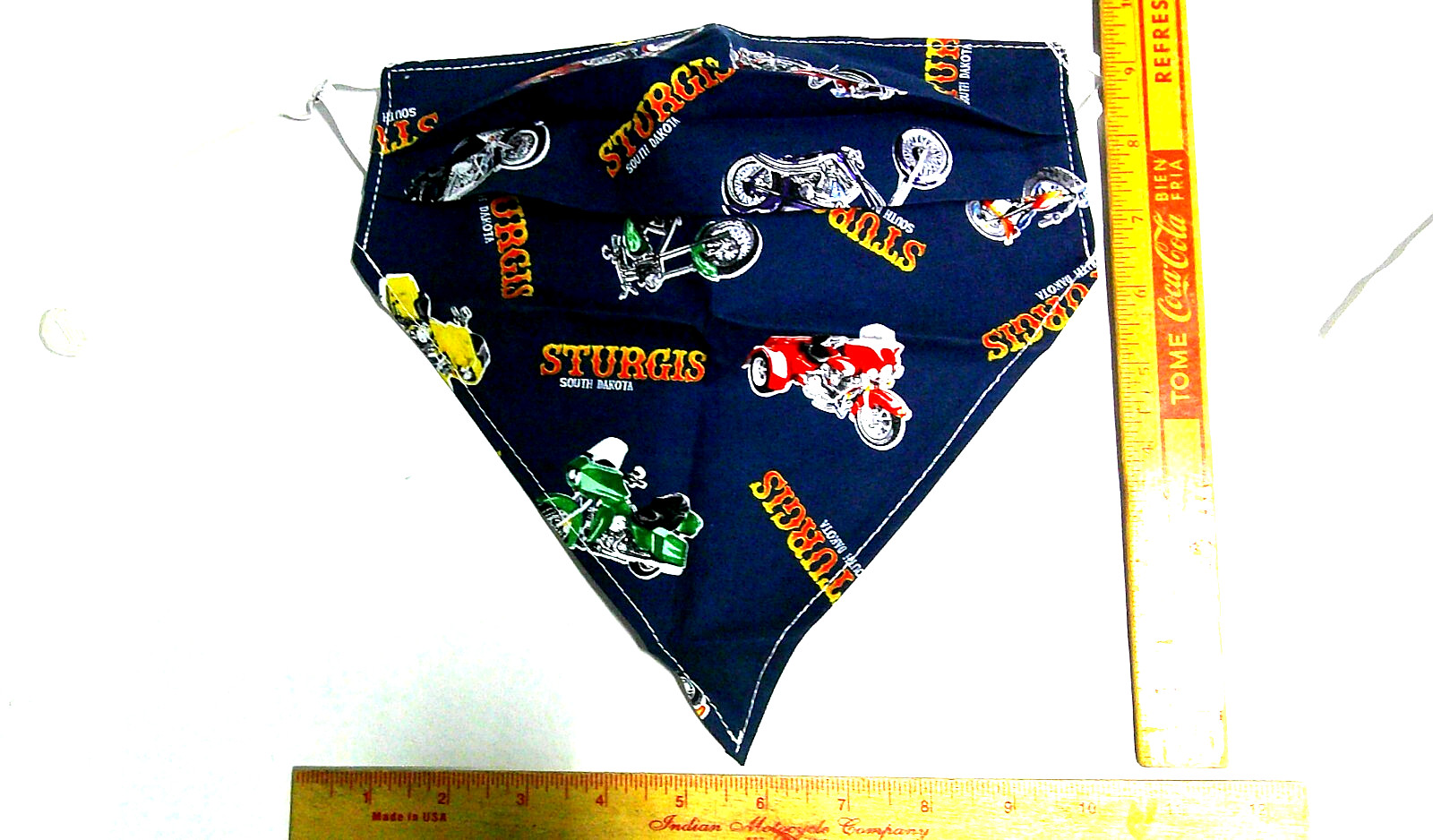 Sturgis face mask useable/collectible motorcycle rally souvenir clothing accsy