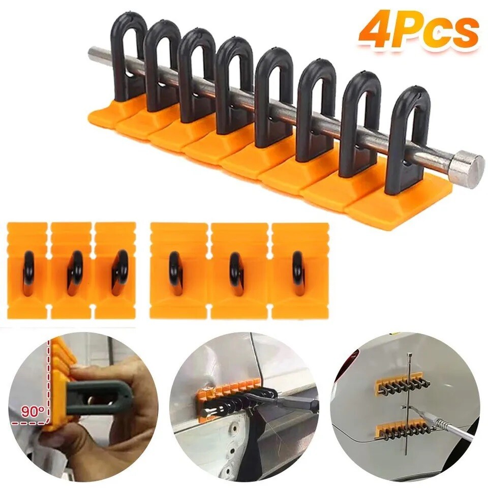 Auto Body Repair Puller Glue Tabs Set for Car Paintless Dent Removal Tool