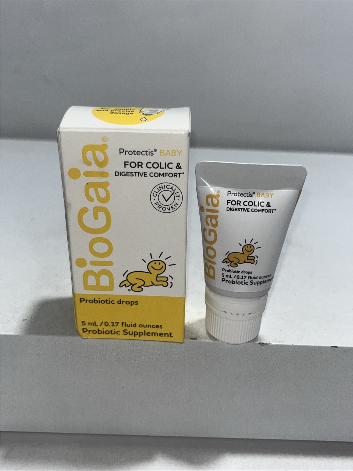 Sealed Biogaig Baby Colic + Digestive Probiotic Drops 5ml