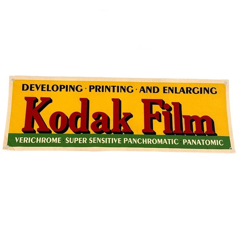 Kodak decorative hanging flags banners cloths for decoration sale