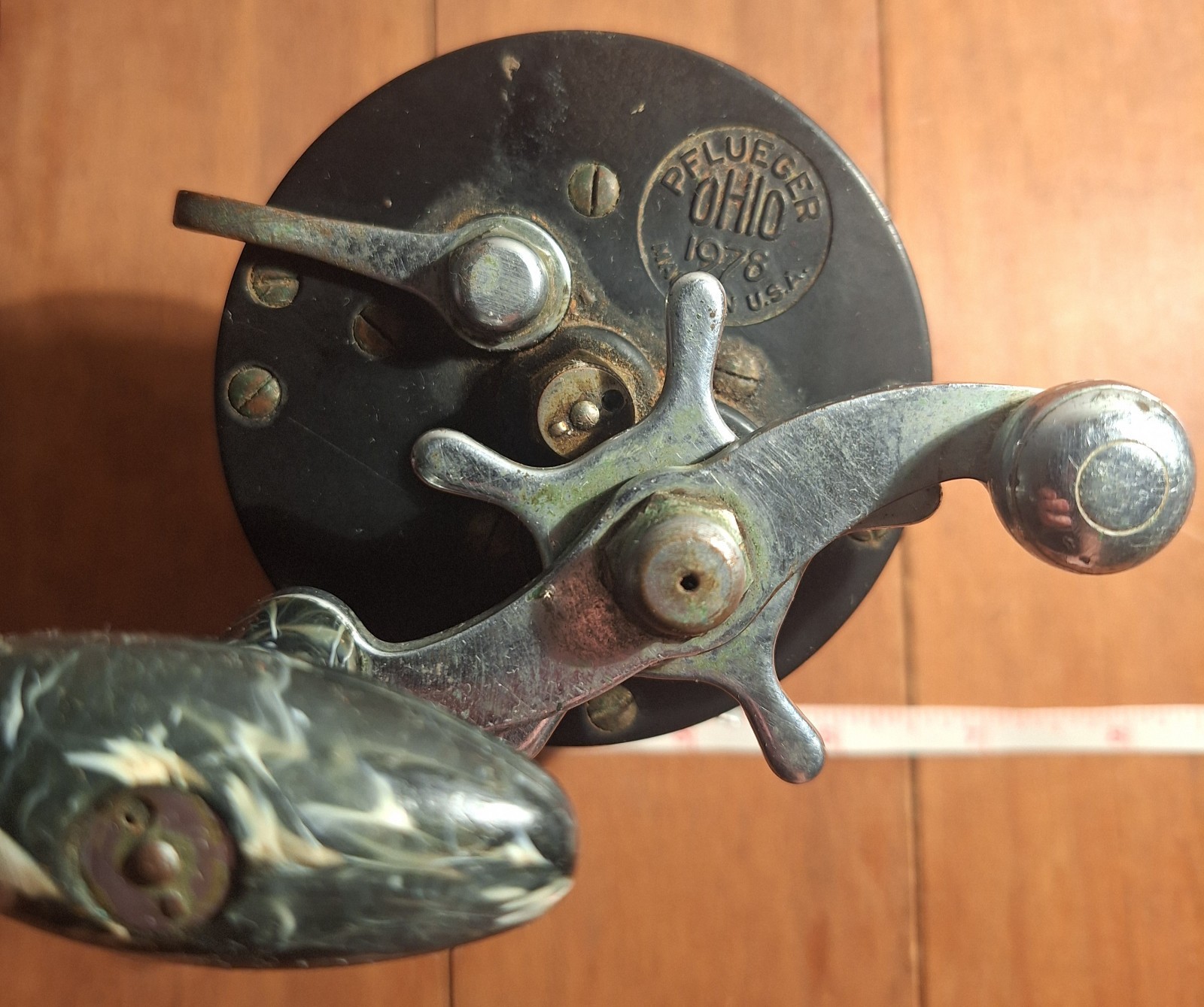 Pflueger Vintage Fishing Reel/ Ohio 1978/ Made in USA